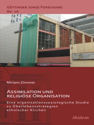 cover image of Assimilation und religiöse Organisation